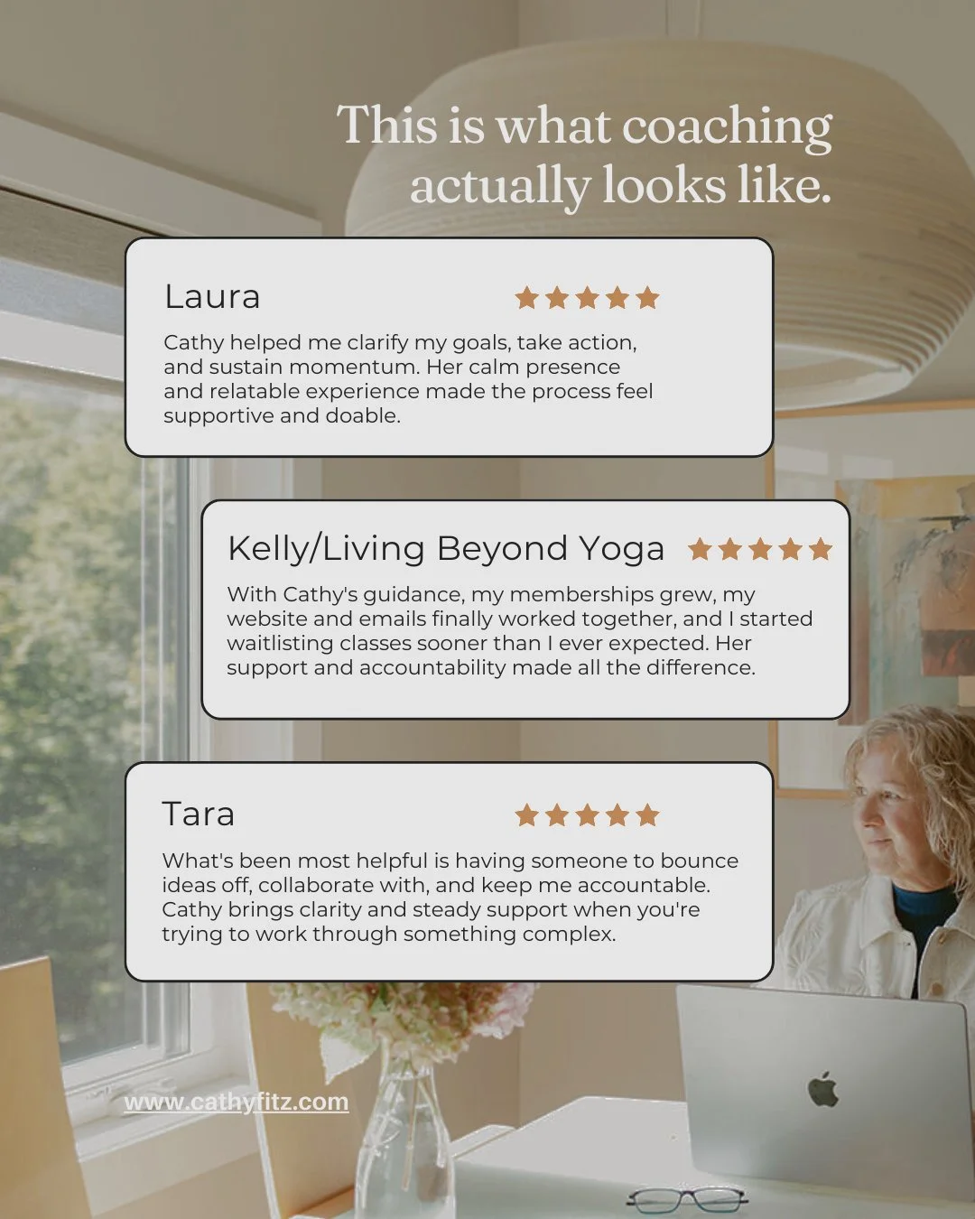 Results. Clarity. Momentum. This is what my clients are saying.

If you're ready for that too, let's talk. Link in bio to book a free discovery call. 

#lifecoaching #studioowner #coachingworks