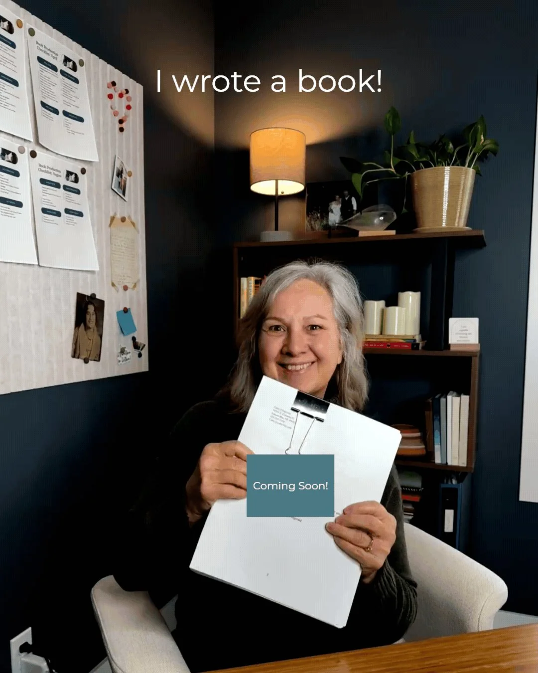 I wrote a book.

I just need to say that out loud for a second, because I still can't quite believe it.

I WROTE A BOOK.

So many days this winter with the door closed, writing and rewriting. 

One of my favorite chapters turned out to be the one wit