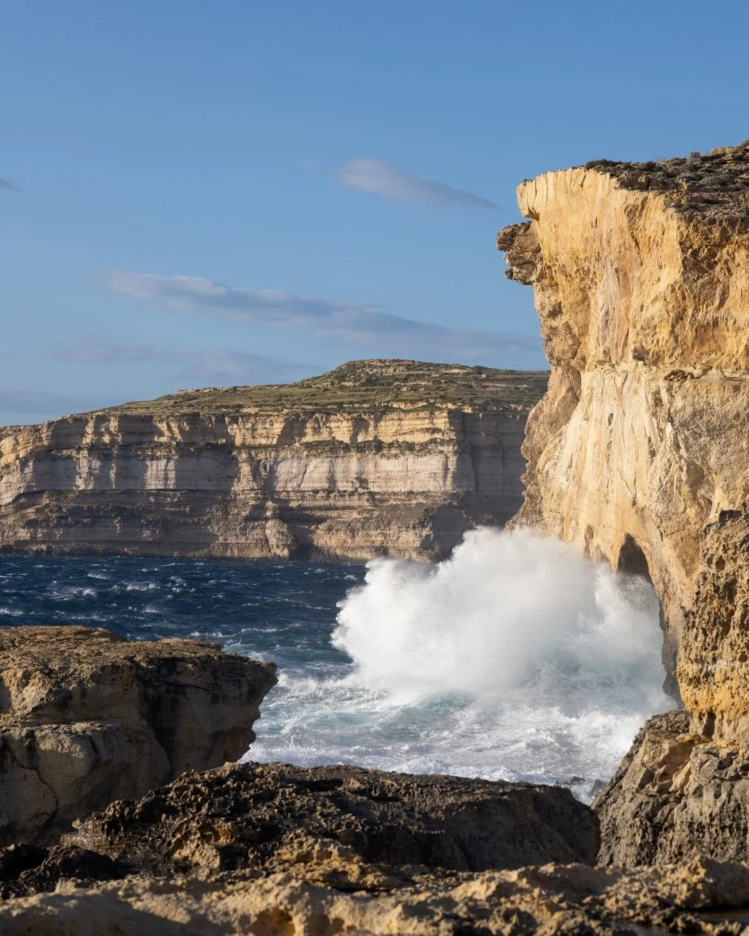 The ferry from Malta to our Airbnb in Gozo turned into quite the adventure with the wind and waves, but we held on and laughed our way through it.

If you've been thinking about taking that trip you've been putting off, just do it! The experiences wh