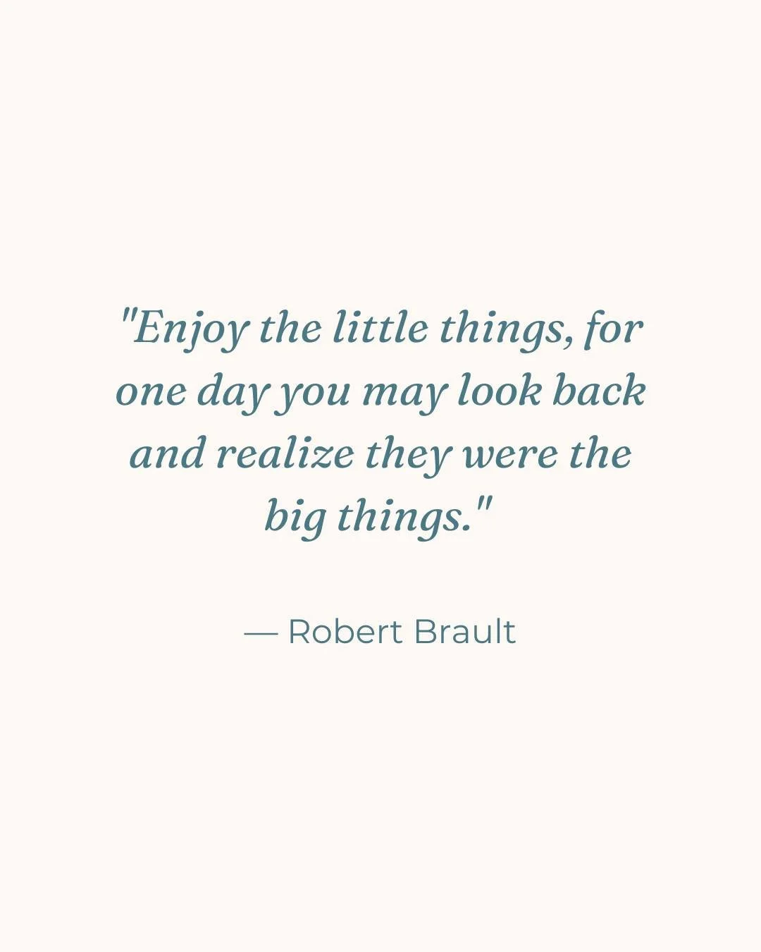 Sometimes we get so wrapped up in the everyday that we forget to actually live it. Planning the next big thing. Working toward the next vacation. Pushing through until things slow down.

And somewhere in all of that, we can rush right past the moment