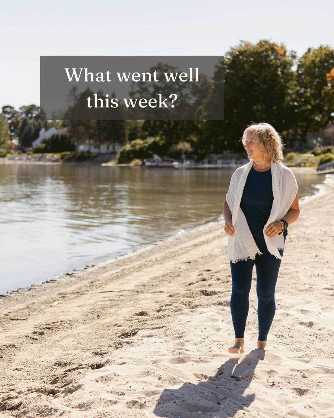 I had a coaching session this week where my client started by telling me she hadn't accomplished much.

By the time we finished talking through her week, she realized she had actually done a lot. She just hadn't stopped long enough to notice.

It hap