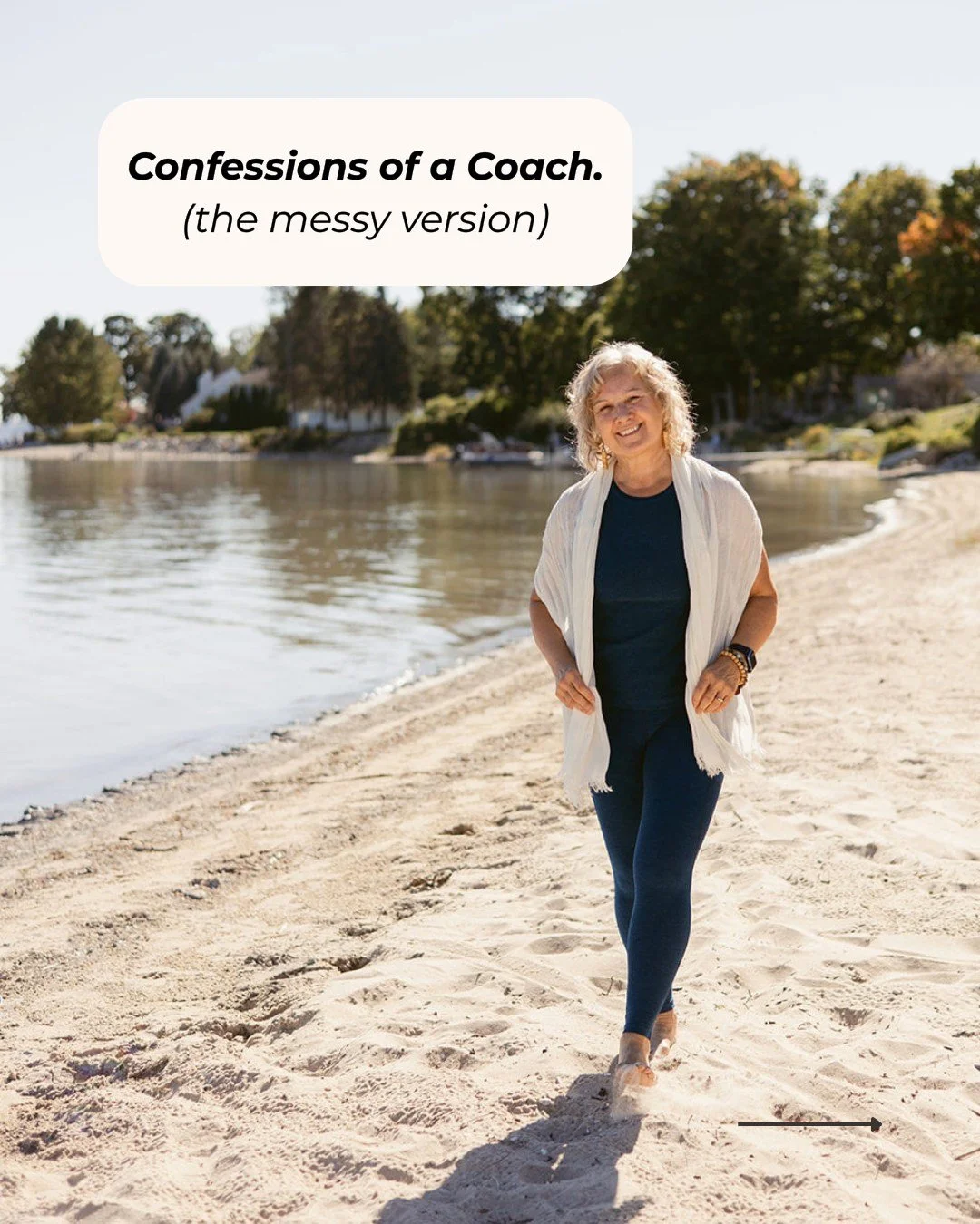 I've worked with my own coaches over the years.

Because even when you know what you're doing, it's different when you're inside it.

You can't always see clearly. You can't always see your own patterns.

That's where coaching matters.

I work with s