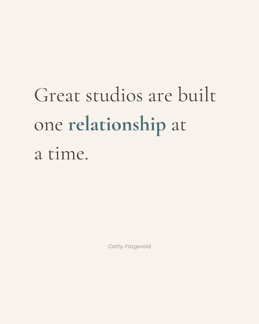 When people look at a thriving studio, it's easy to assume it was built through one big decision.

A great location.

A beautiful space.

An amazing recital.

A marketing campaign that took off.

In my experience, it almost never works that way.

It'