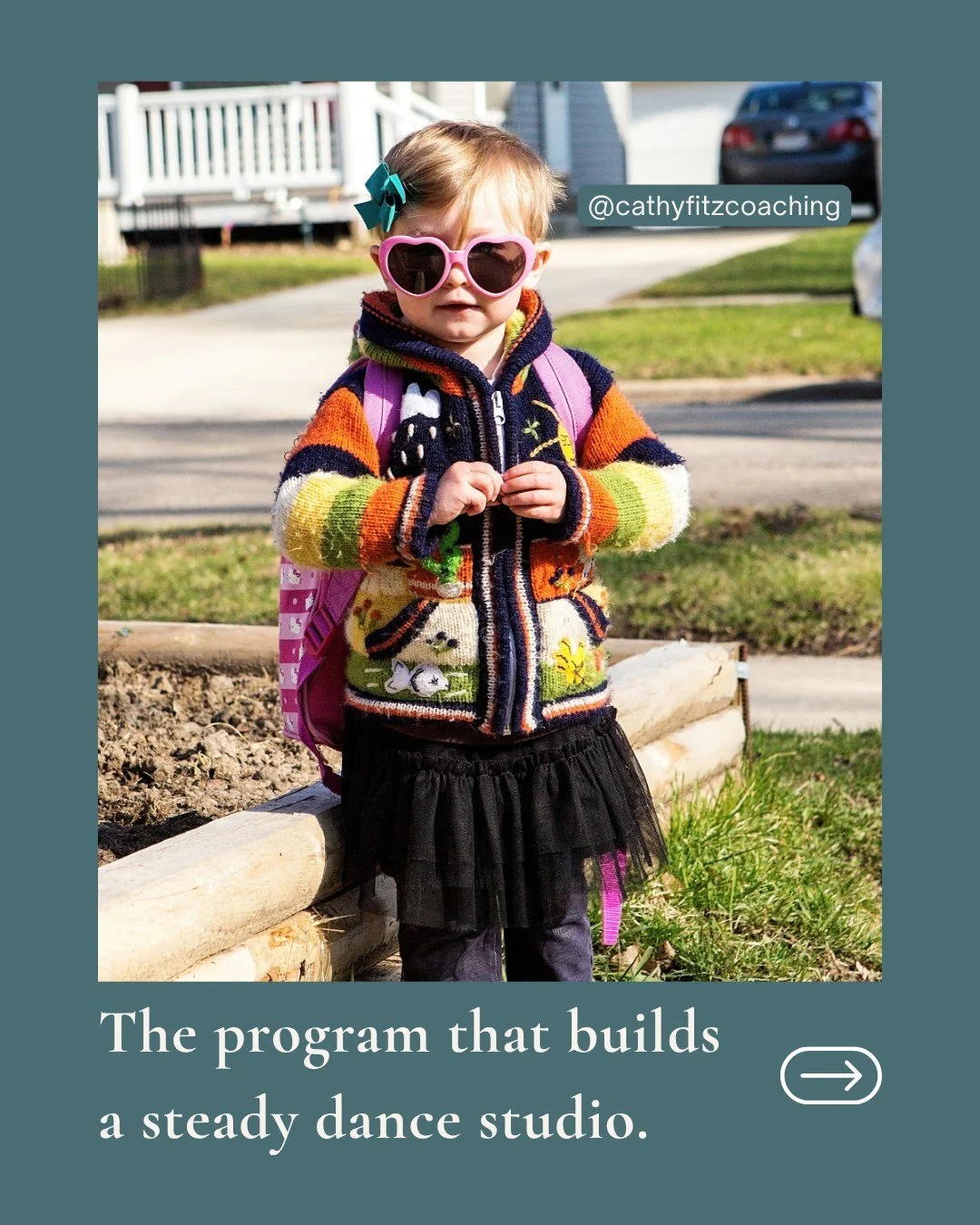 The program that builds a steady dance studio.

When I owned my studio, I knew our preschool classes were the foundation of everything. I made sure they were full, and I made sure those families felt at home.

So many of our longest families started 