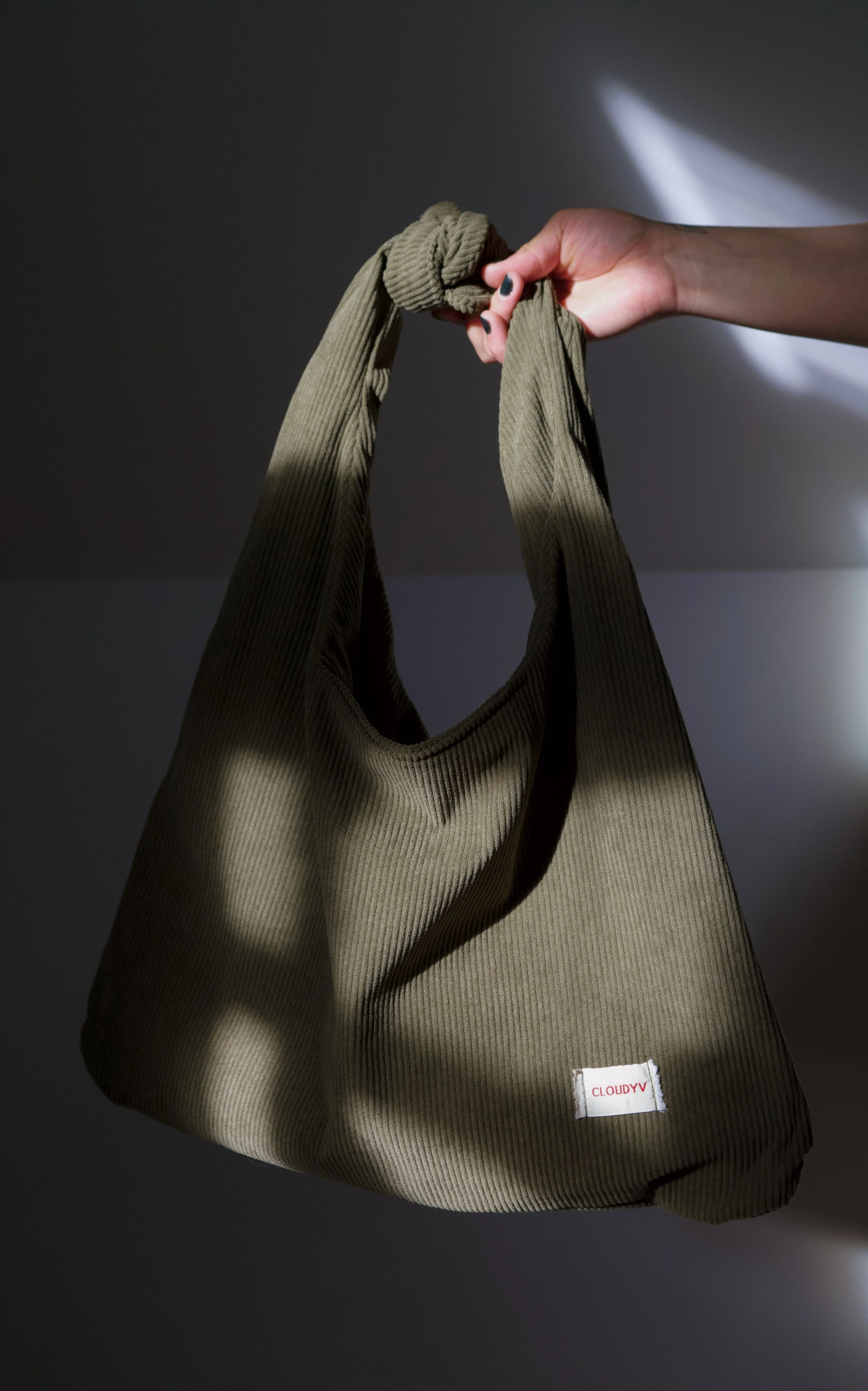 Juniper Knot-Tie Tote Bag
