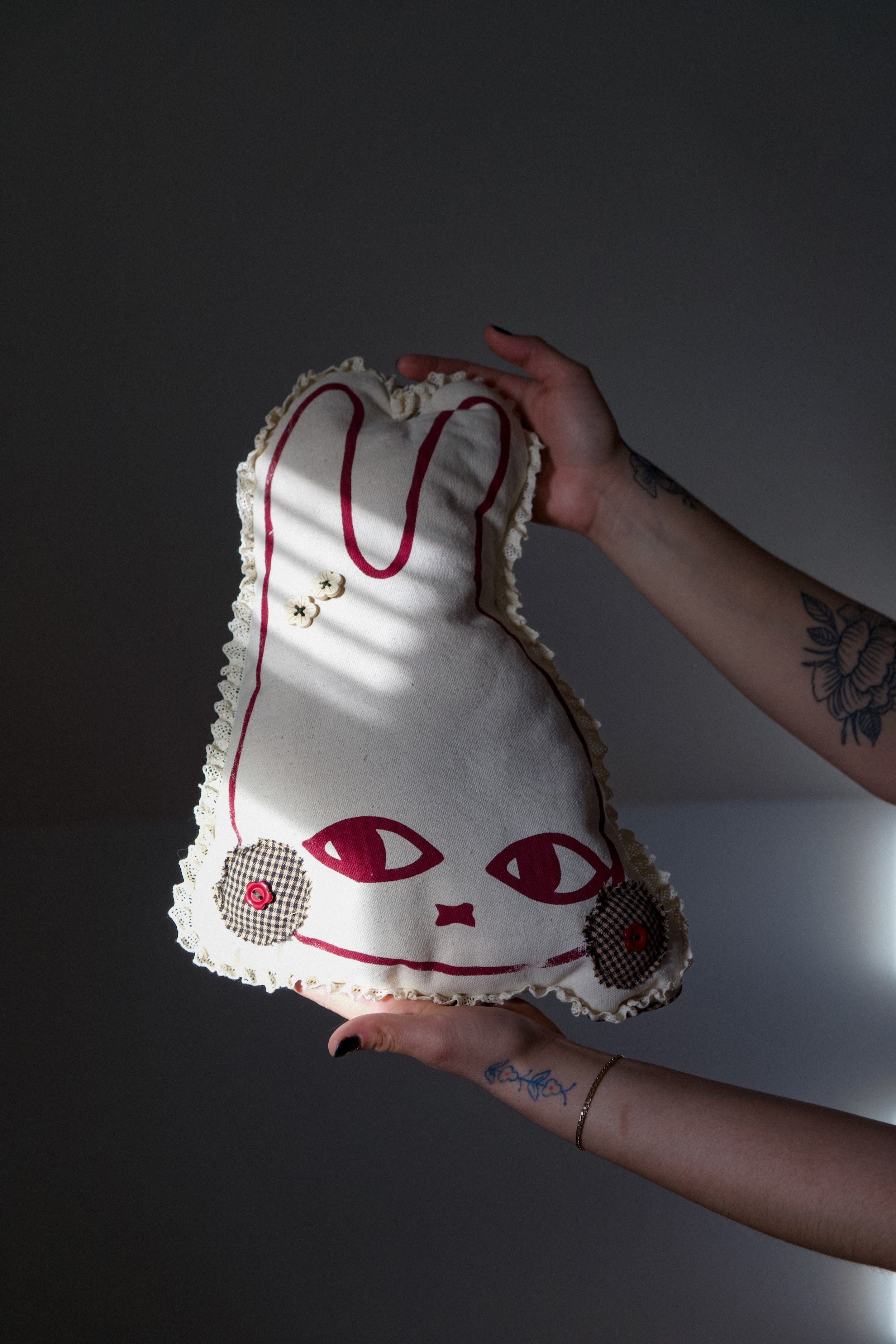 Boni Buni Throw Pillow