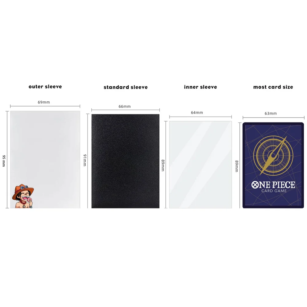 one piece tcg card sleeve size One Piece Yamato Standard Size Card Sleeves – Usagi Draws main image 0