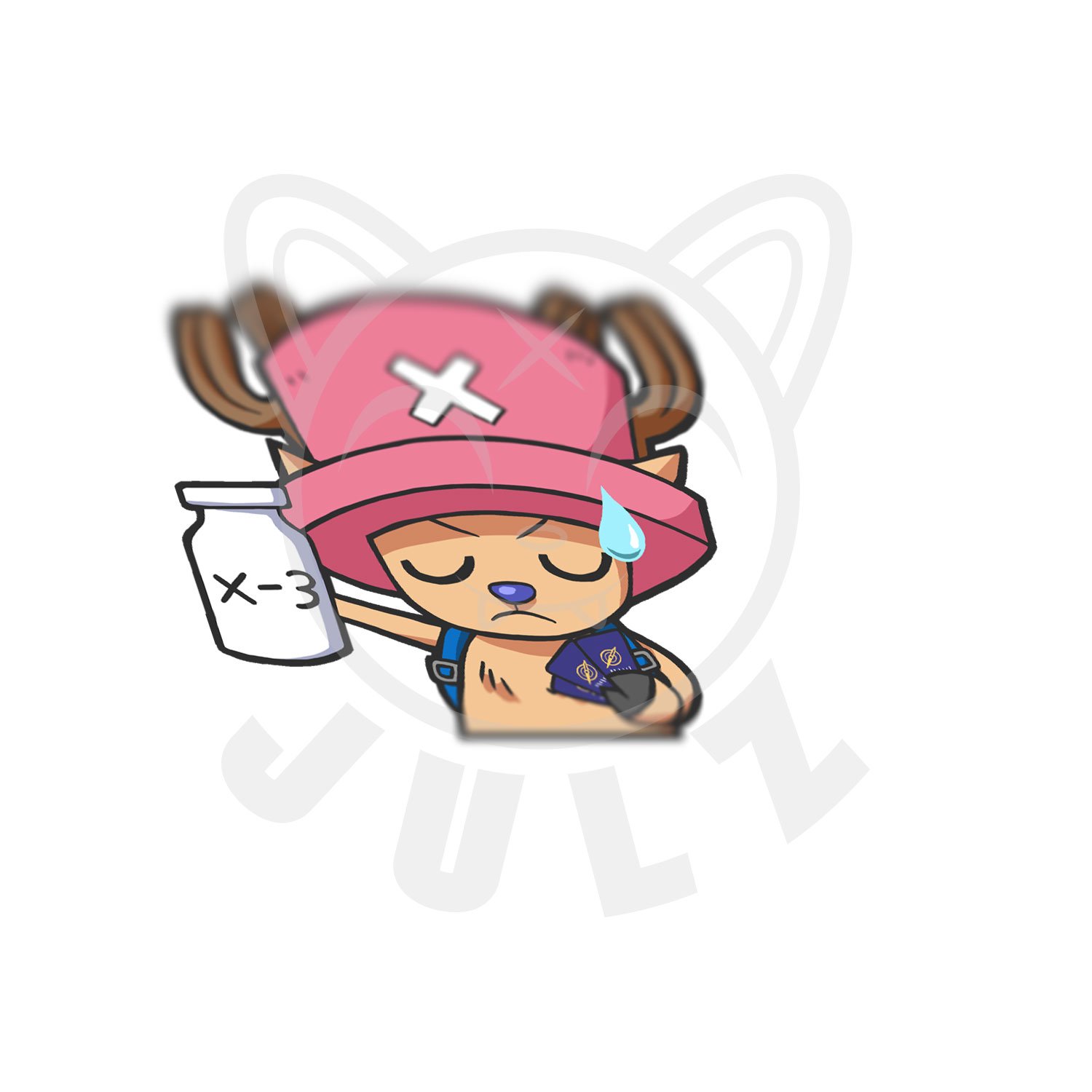 Chopper X-3 Sticker