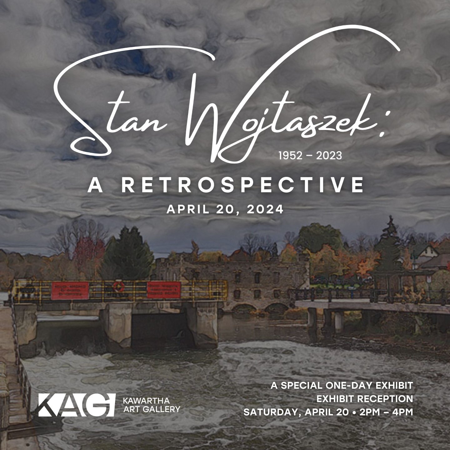 Join us for a special one-day exhibit, celebrating the photography of Stan Wojtaszek.

Active in the arts community in Ontario, Stan was an award-winning artist in juried exhibitions across Ontario and held association memberships with Kawartha Art G