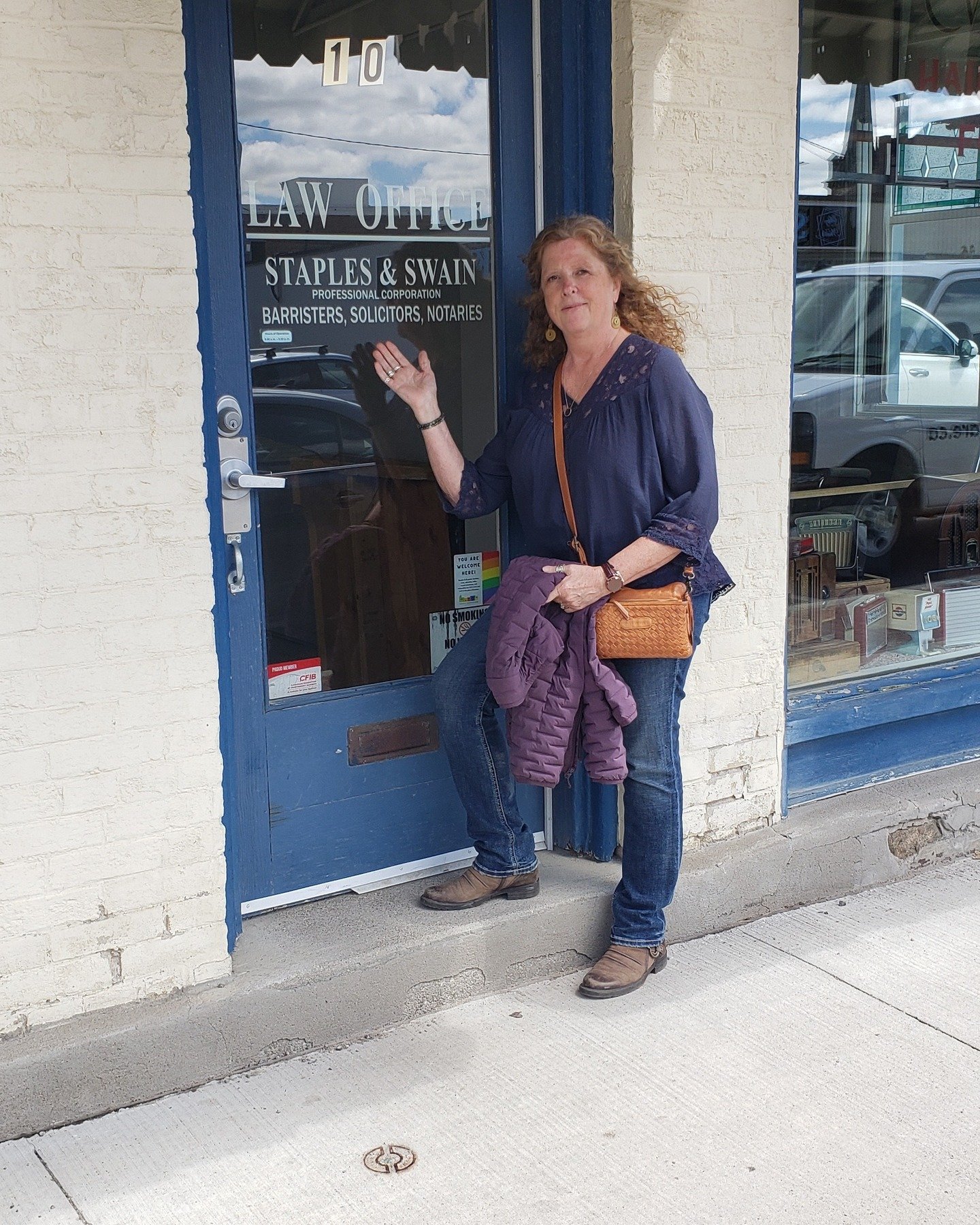 We&rsquo;re excited to highlight our Palette Partners Program, which connects local artists with wonderful businesses like Staples and Swain. 🙌 Thanks to their support, the work of talented artists like Lesley Drummond @keeper_of_the_cairn is now on