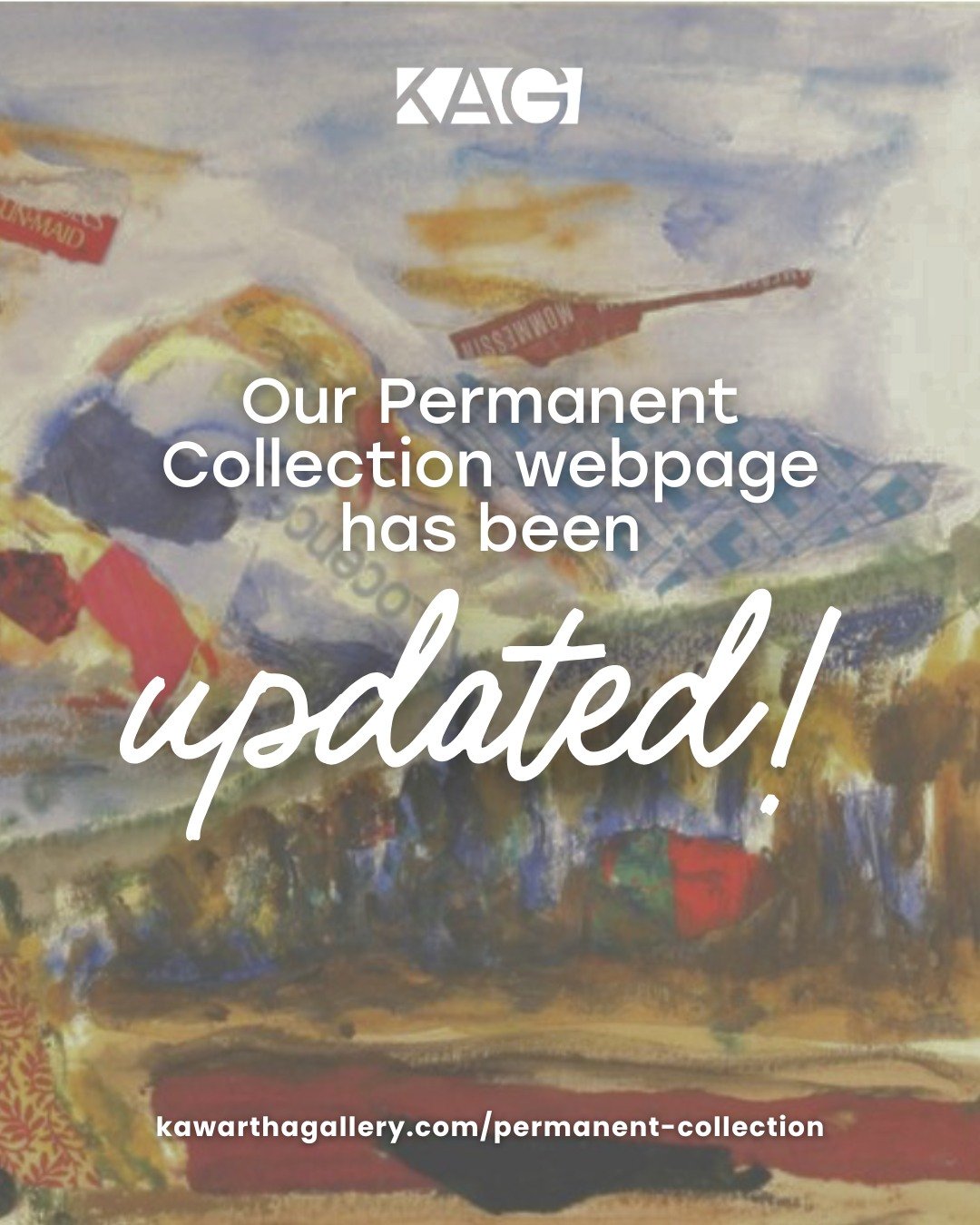 We&rsquo;ve just launched a brand-new Permanent Collection page on our website! You can now explore over 100 pieces from our collection with detailed artwork descriptions, artist bios, and high-quality images 🖼️

Whether you're browsing from home or