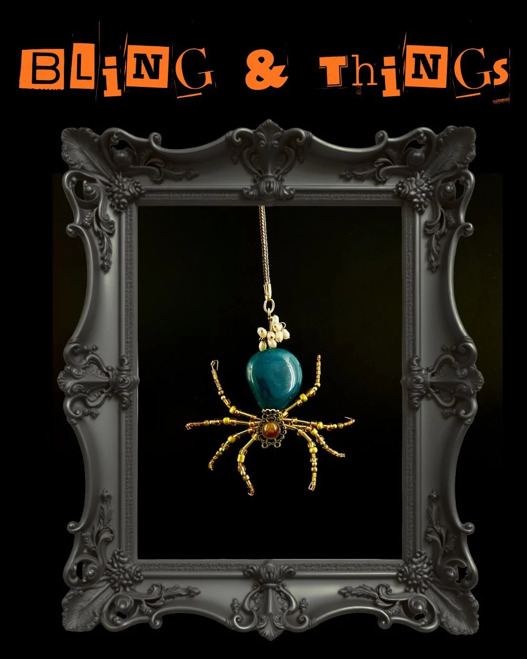BLING &amp; THINGS: VINTAGE HALLOWEEN CRAFT NIGHT FOR ADULTS

Join us for a fabulously spooky evening of creativity as we craft vintage-inspired spider art using beads, wire, and old jewelry!
Thursday October 23, 2025, from 6:30 to 9:00pm at Kawartha