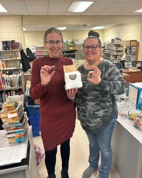 🎃💀 Sweet spooky season vibes! Huge thanks to Chocosol for these incredible skull-shaped chocolates &mdash; almost too cool to eat (but we did anyway 👀🍫).

We shared a box with the amazing admin team at the Kawartha Lakes Library, @kawarthalibrary