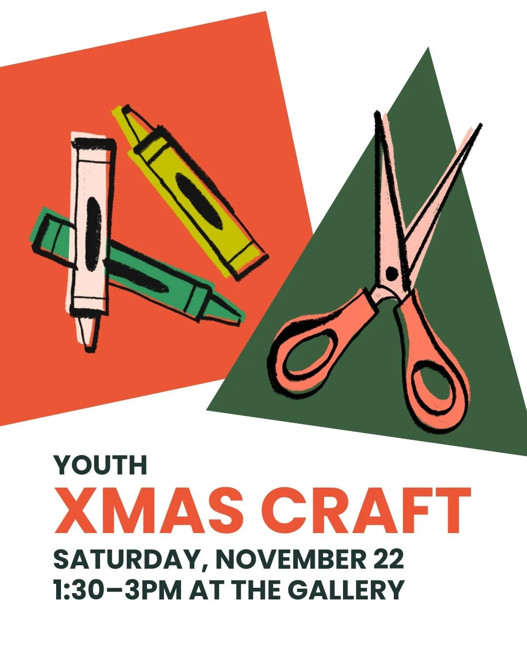 🎨✨ Hand-Print Holiday Wreath Workshop! 🌿☃️

Get creative this season with your little artist!

Join us for a fun, hands-on craft session where kids will make their very own Hand-Print Holiday Wreath, a keepsake you won&rsquo;t be able to keep your 