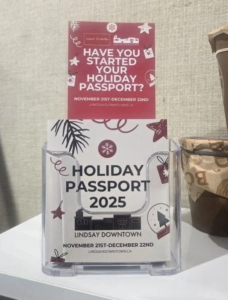 The Holiday Passport has arrived! 🎅 From November 21st to December 22nd, shop at participating businesses and collect a stamp with each purchase.

Fill your passport with 8 stamps from 8 different spots and you&rsquo;ll be entered to win fantastic p