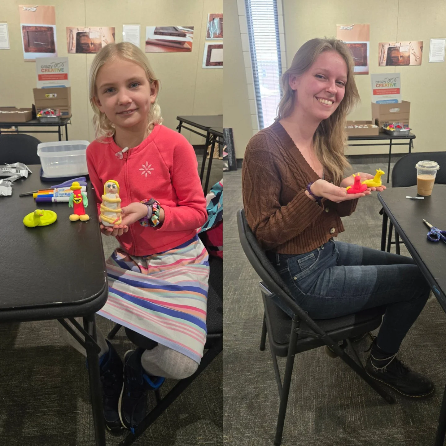 🎨✨ Crazy Creative is happening today! 11 AM &ndash; 12:30 PM ✨🎨

Get creative with Ruth and Rylie, the Gallery&rsquo;s new Crazy Creative duo, for a fun sculpting adventure using Crayola Model Magic!

This program is for kids aged 7 to 13 years old