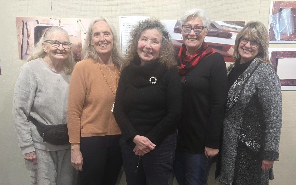 Meet Kawartha Art Gallery&rsquo;s Senior for Seniors staff! Pictured here is the passionate team that brings creativity, connection, and joy to our program!🎨

From left to right are Miriam Ellis, Elayne Windsor, RoseMarie Condon, Heather Atherton an