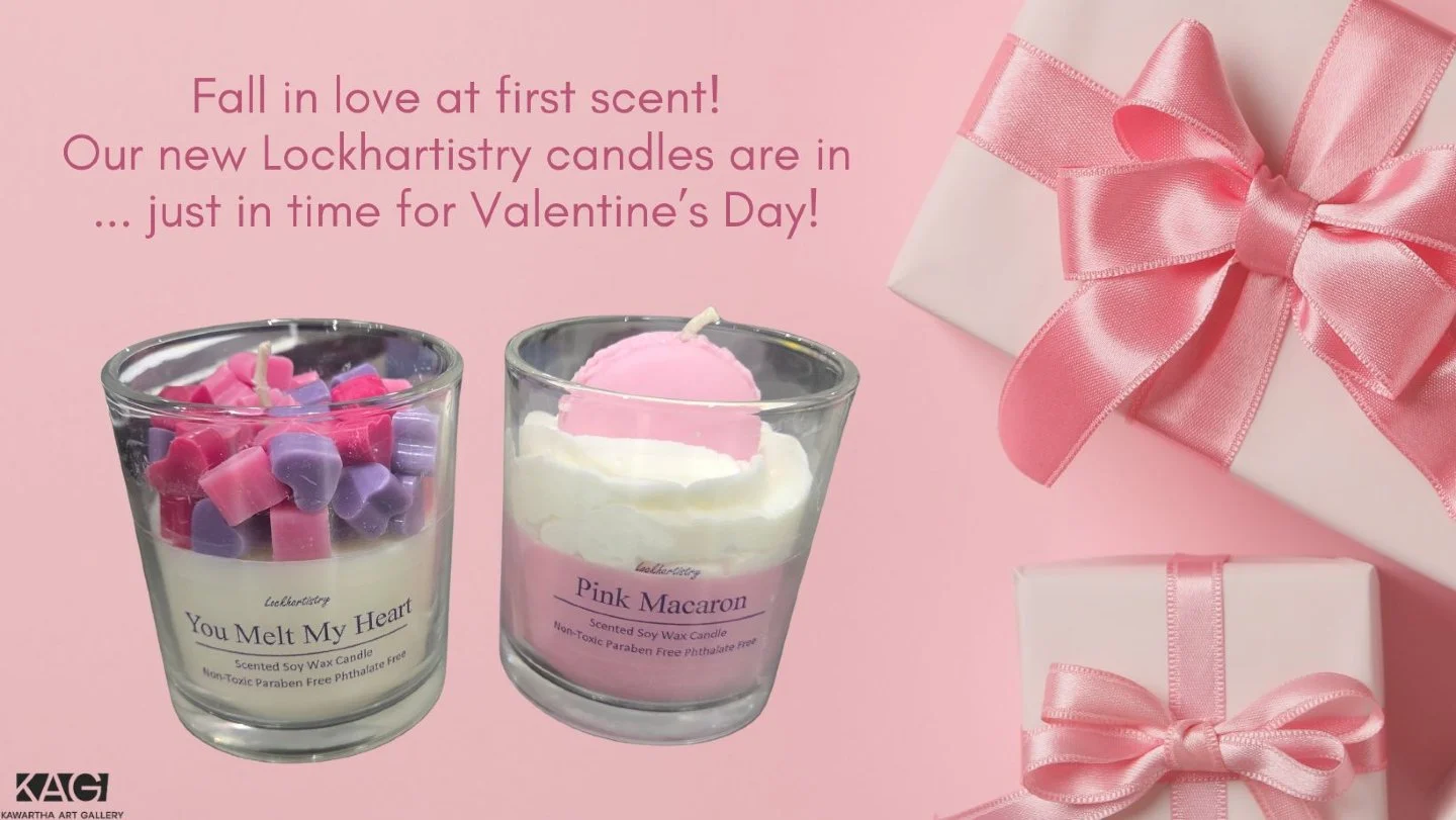 💖 Fall in love at first scent! 

Our new @Lockhartistry scented soy wax candles &lsquo;You Melt My Heart&rsquo; and &lsquo;Pink Macaron&rsquo; are here just in time for Valentine&rsquo;s Day!

Non-toxic and free from parabens and phthalates, these s