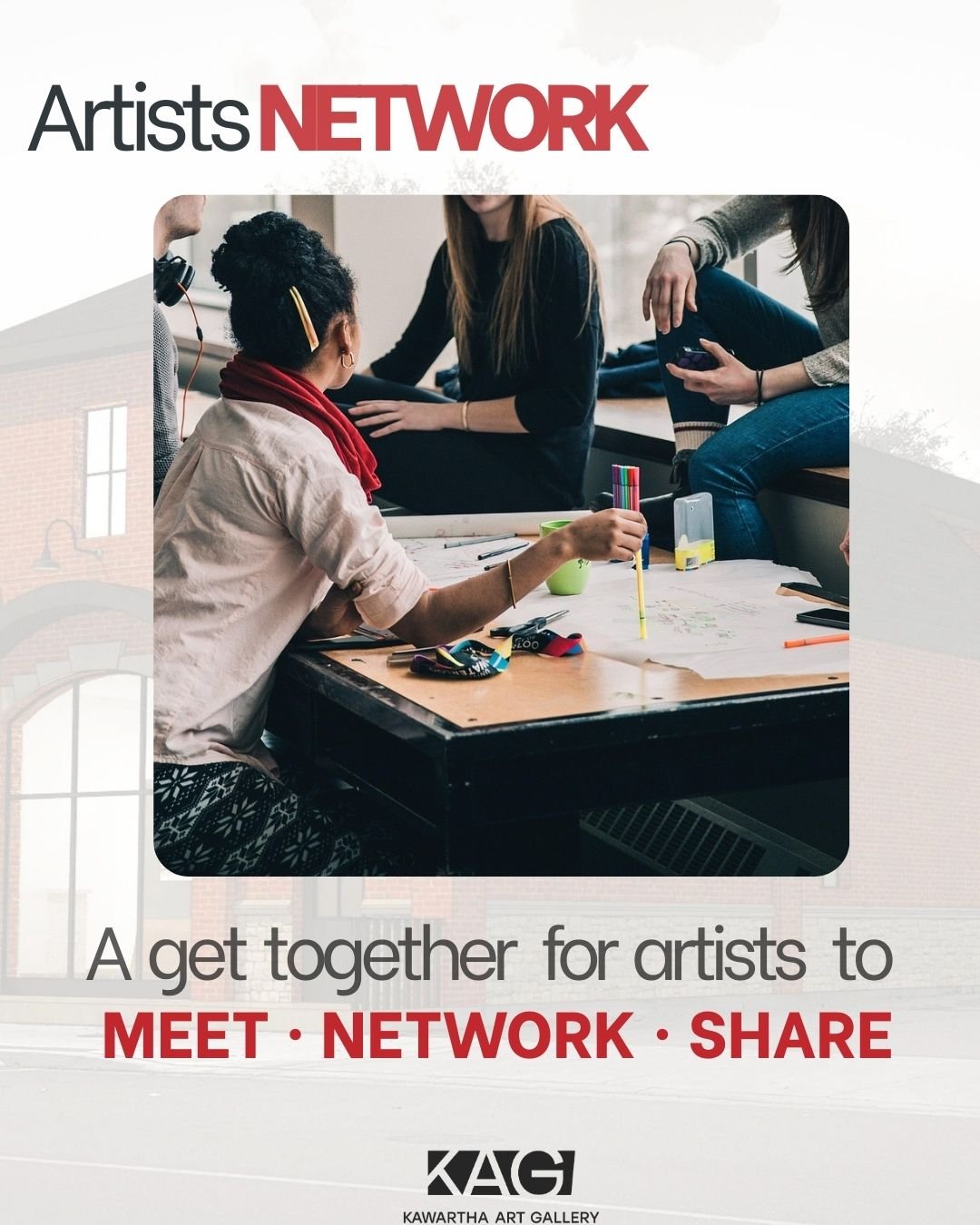 🎨 A reminder that Artists Network Workshop is tonight at 6:30 PM at Kawartha Art Gallery!

💡 Connect with fellow artists, explore CARFAC, copyright, and discover opportunities to grow your creative network.
Don't miss this chance to share ideas, as