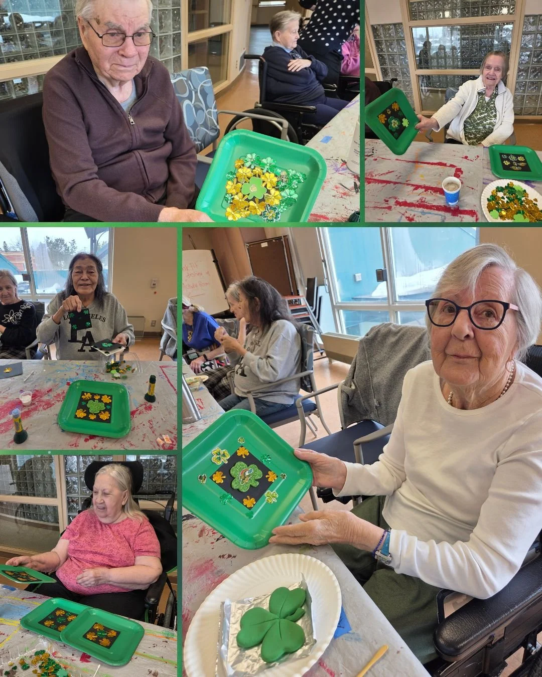 ☘️Happy St. Patrick&rsquo;s Day!!☘️

This week, our Seniors for Seniors program had participants crafting festive St. Patrick&rsquo;s Day projects together. The Seniors enjoyed the chance to get creative while connecting and sharing moments through a