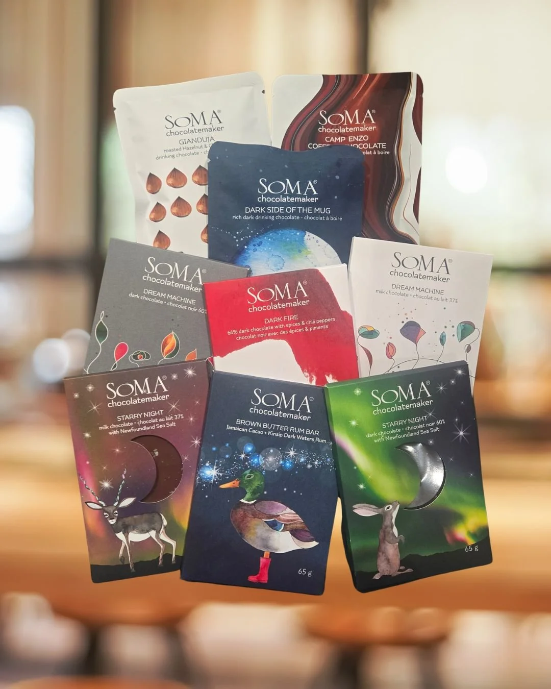 🍫✨ Sweet news from the Kawartha Art Gallery Gift Shop! ✨🍫

We&rsquo;re thrilled to welcome SOMA Chocolatemaker to our shelves! Indulge in chocolate bars in a variety of flavours and three drinking chocolate blends, perfect for a treat-yourself mome