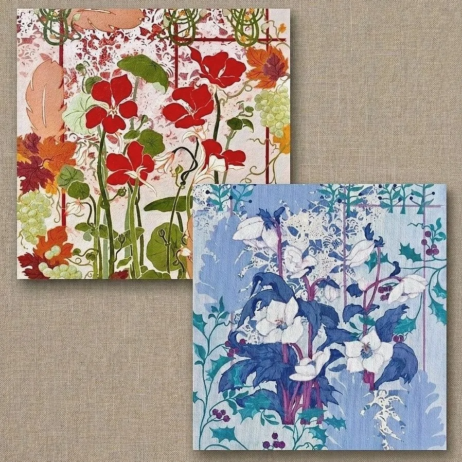 🎨 These beautiful pieces of local art by Lesley Drummond @keeper_of_the_cairn have been sold through our Palette Partners program and have found new homes! 

If you&rsquo;ve been thinking about adding a splash of local art to your space, now&rsquo;s