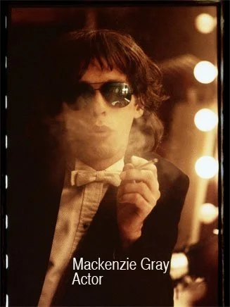 Mackenzie Gray, Photography, 1986 — Photoshoot of Mackenzie Gray, Actor/Director/Musician/Singer