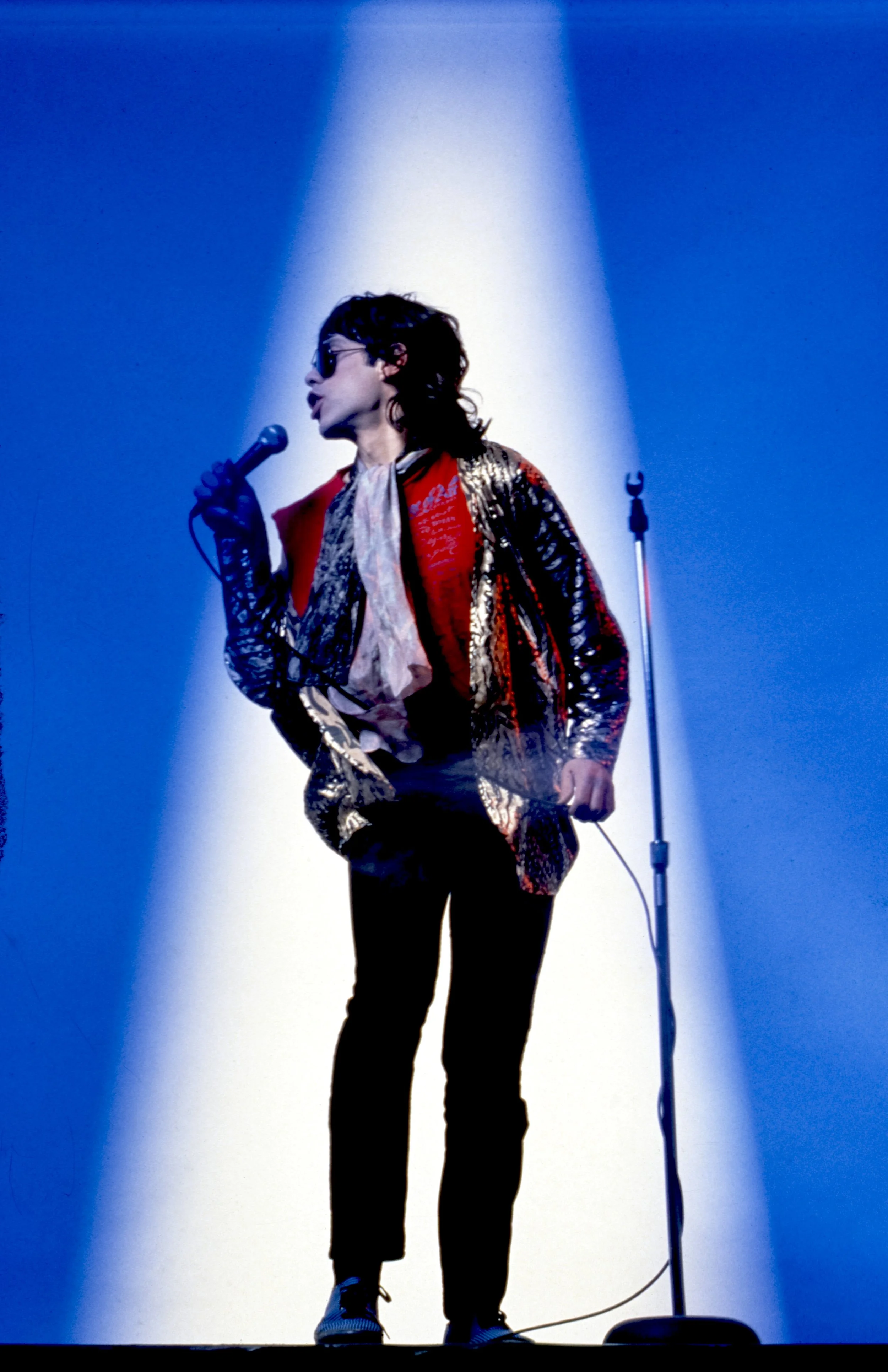 Mick Jagger performance by Mackenzie Gray, Photography, 1980s