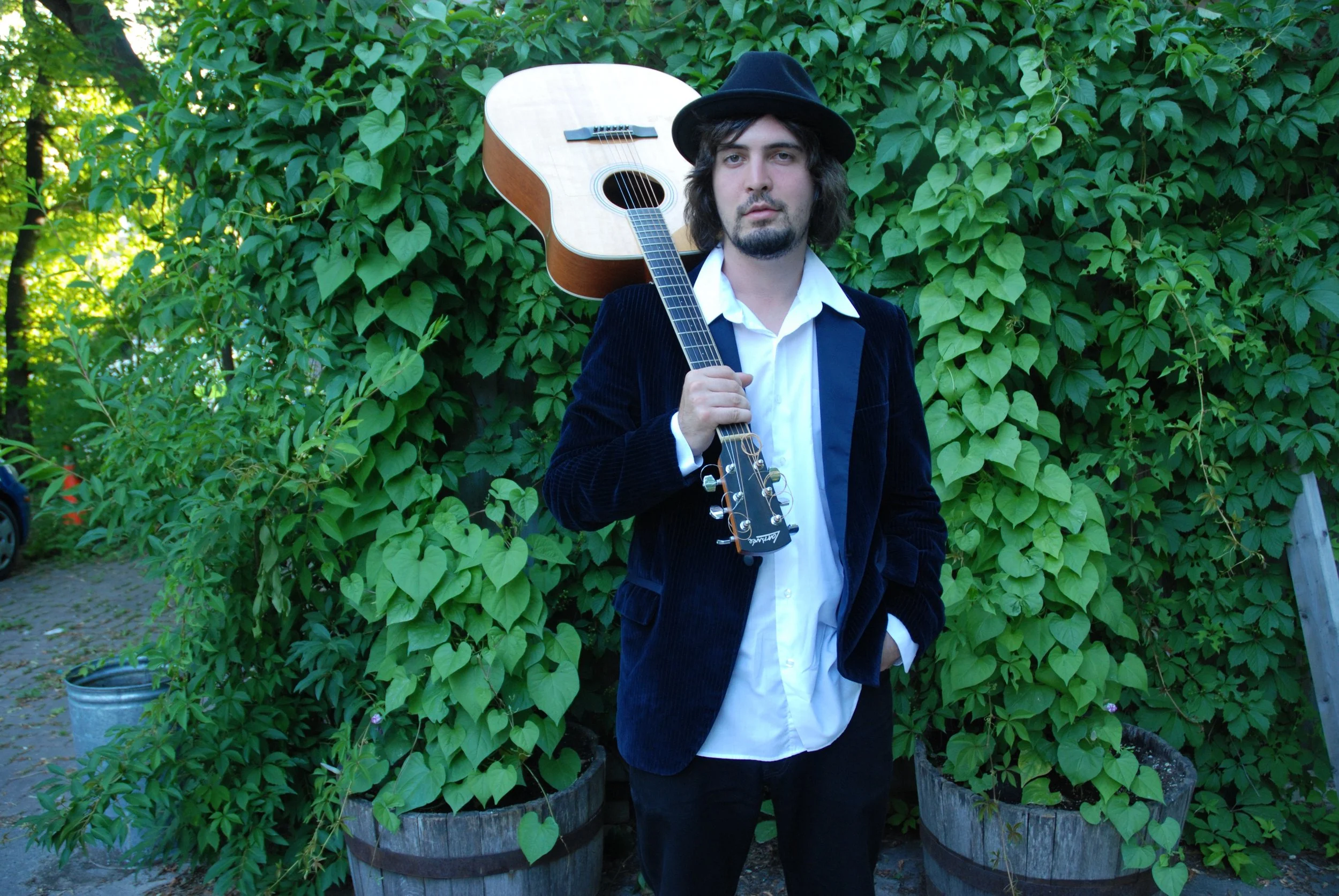 The Backyard, Photography, 2000s — Musician James Mckie/multi-instrumentalist, composer, and producer; violin, guitar and vocals
