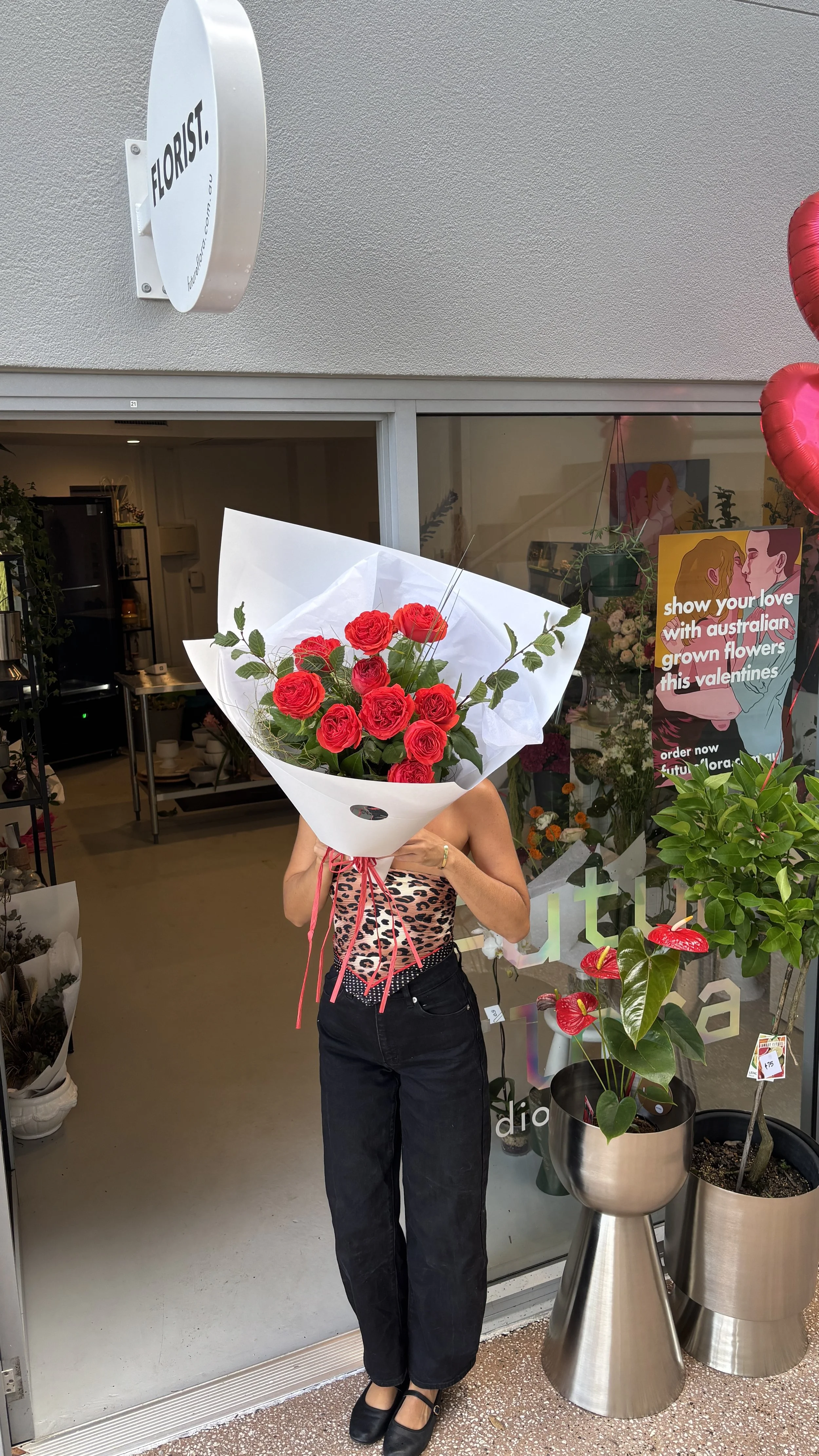 Valentines Day Red Rose Bouquet