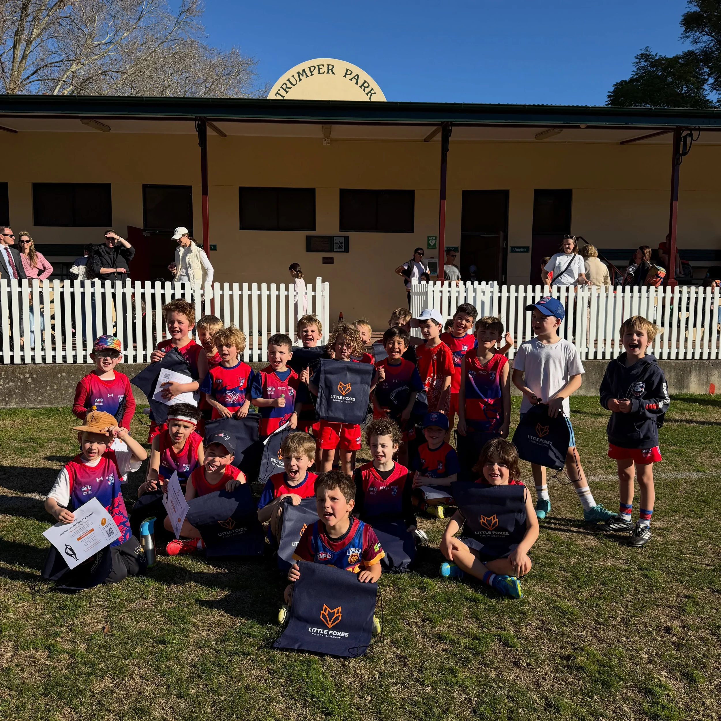 Last week we held our first ever club only Footy Camp at @eastsydneybulldogs 🐶 

It was fantastic to see so many little Bulldogs (U6&rsquo;s and U7&rsquo;s) running around Trumper Oval. 🏟️ 

If you&rsquo;re club is interested in running a club only