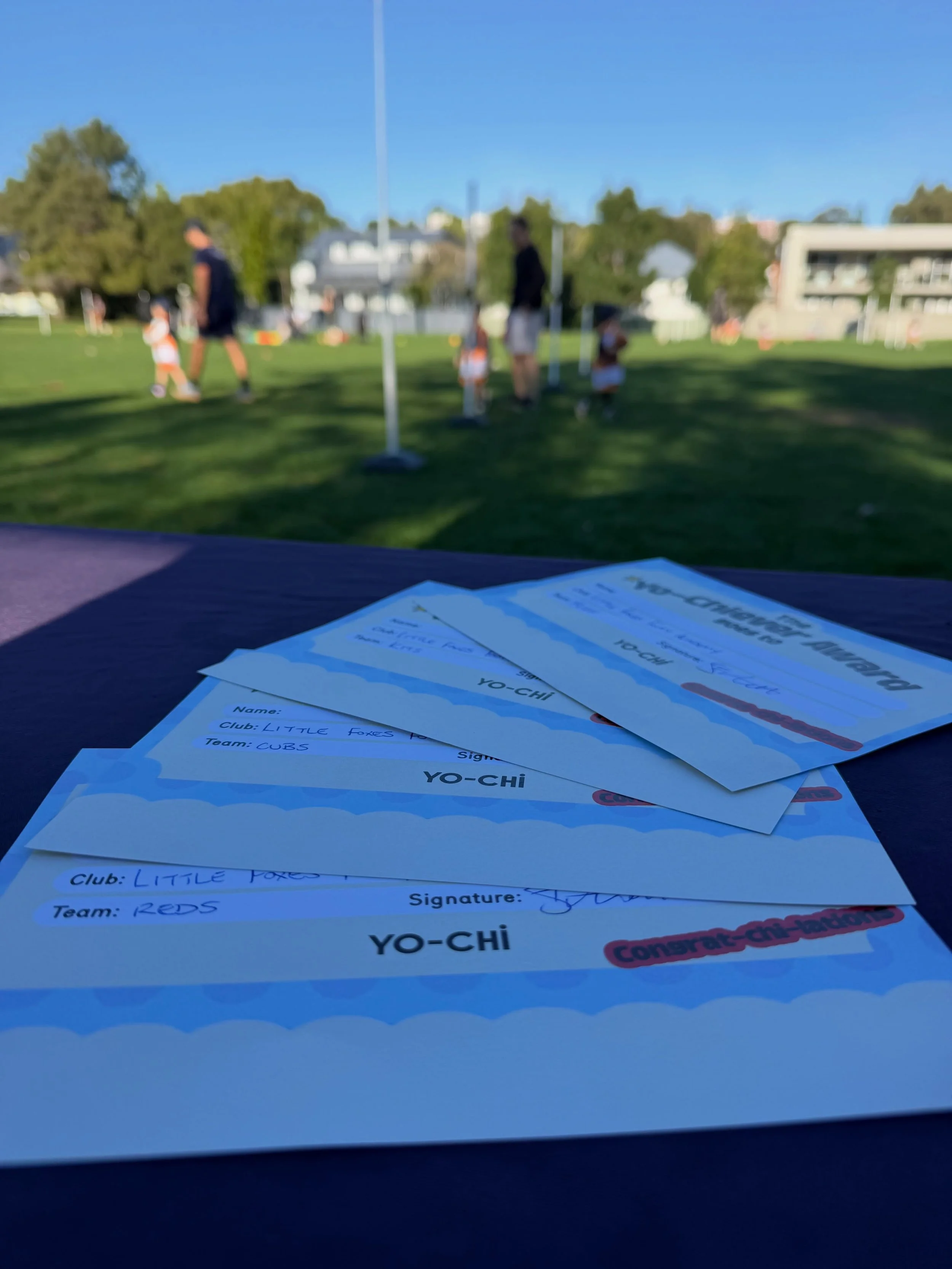 Nothing better than a Yo-Chi award! 🥇 

Thanks to our friends @iloveyochi for the vouchers and support of community sport! 🍨

#yochi #award #afl #littlefoxes #littlefoxesfootyacademy