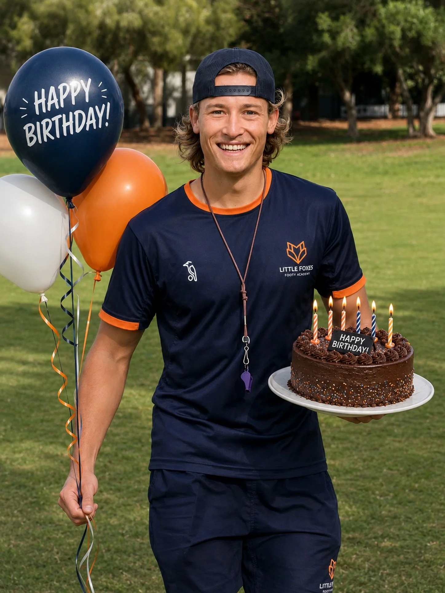 A big Happy 21st Birthday to coach Nick! 🥳🎂🎁🎉🎈

We hope you have an incredible day!! 🙌🏻

@strachalaka 

#birthday #coach #afl #littlefoxes #littlefoxesfootyacademy