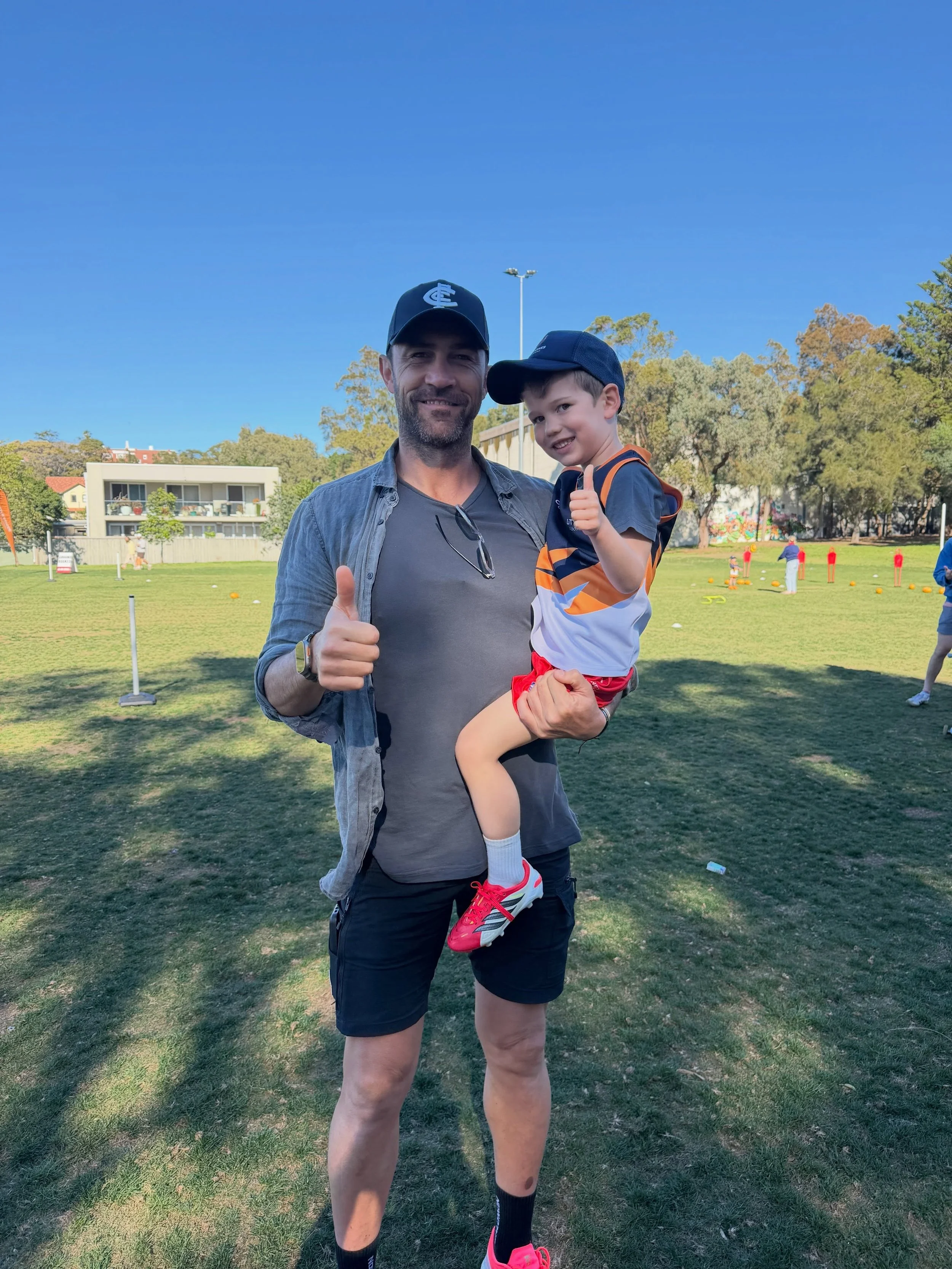 Happy Father&rsquo;s Day to all the Dad&rsquo;s and Father figures out there! ❤️ 🦊 

#fathersday #littlefoxes #littlefoxesfootyacademy #afl #sydney