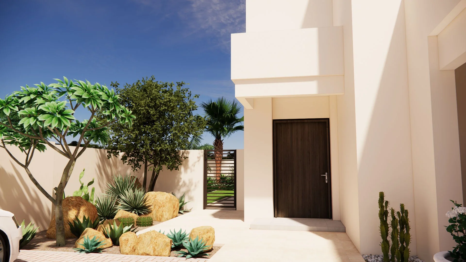 Contemporary Garden Renovation, Dubai