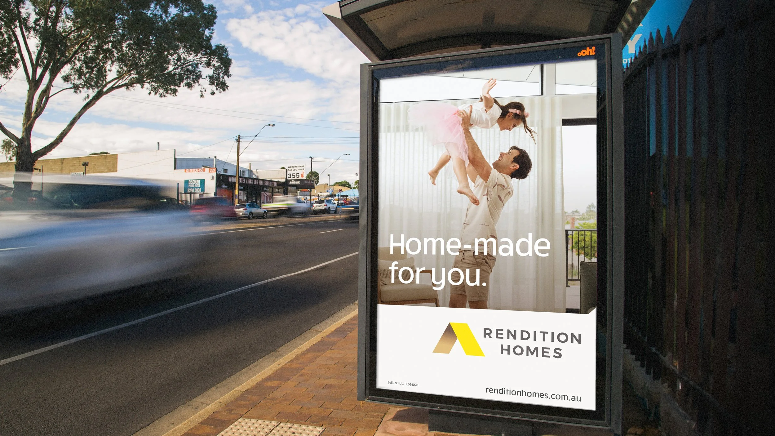 Rendition Homes outdoor campaign
