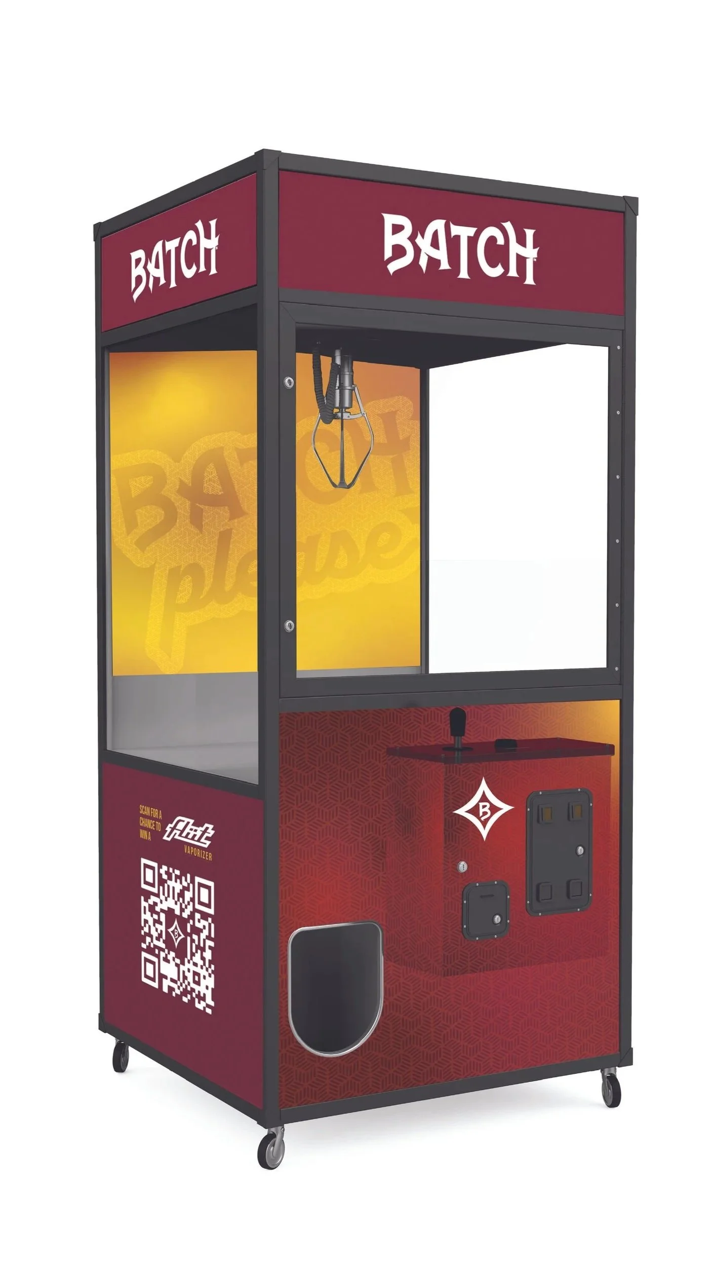 Claw Machine Concept MockUp - Graphic Design Work and Rendering