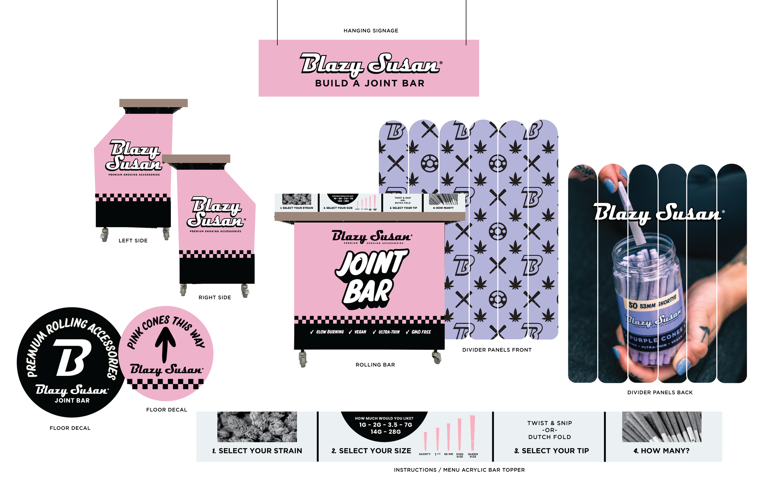 Blazy Susan - In-Store Interactive Display Design