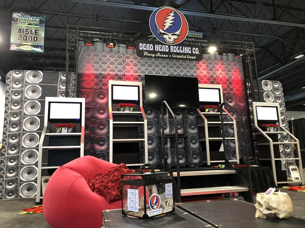 Trade Show Booth Graphic Design for Dead Head Rolling Co