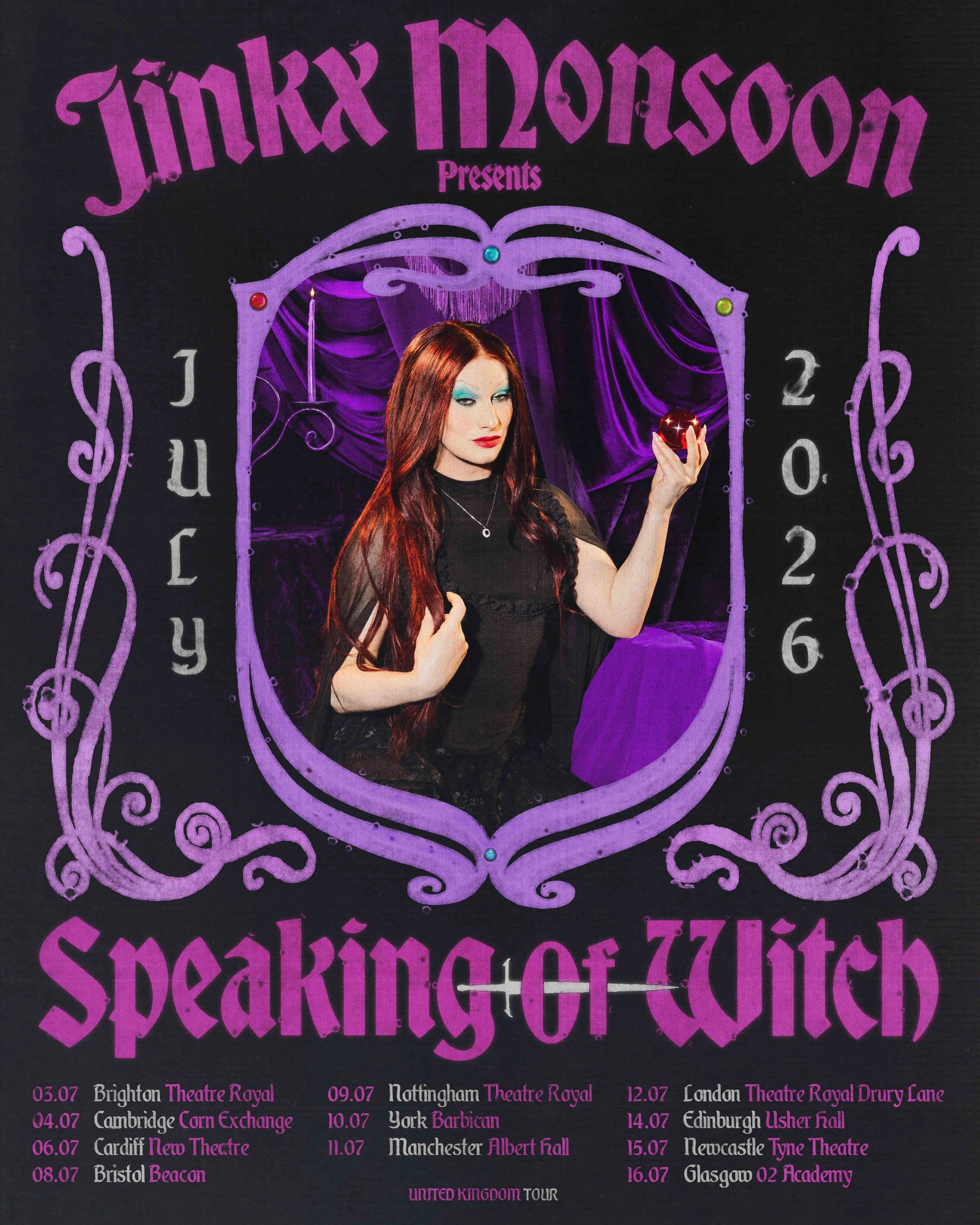 Jinkx Monsoon Presents: Speaking of Witch UK Tour