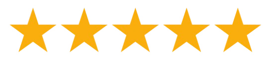 Six yellow stars displayed in a row.