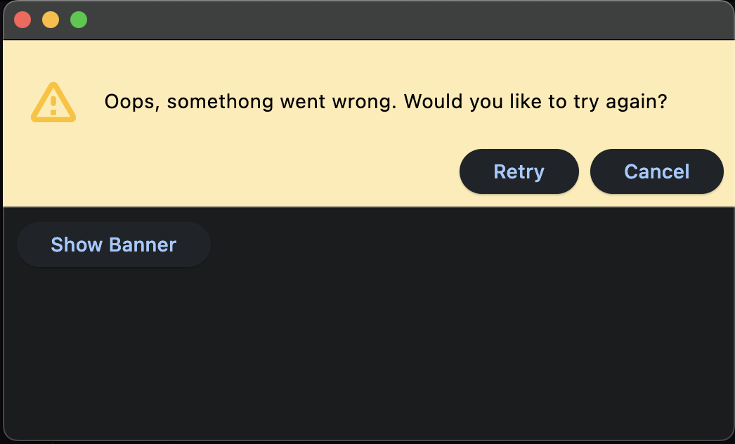 Dialogs and panels in Flet — codemahal