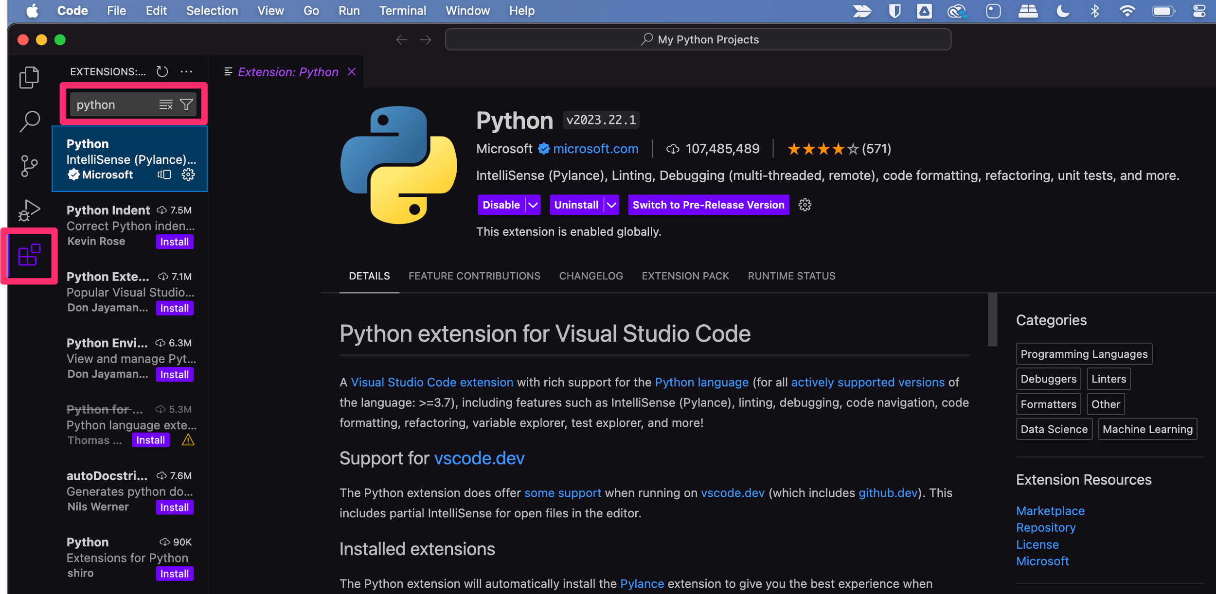 Getting started with Python — codemahal