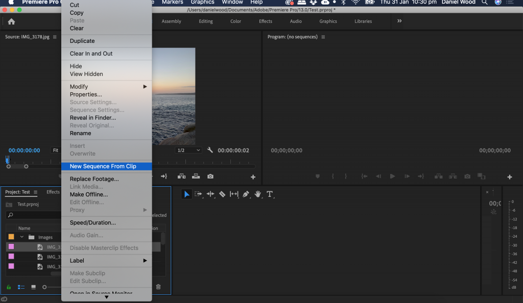 Create a stop-motion video with Premiere Pro — codemahal