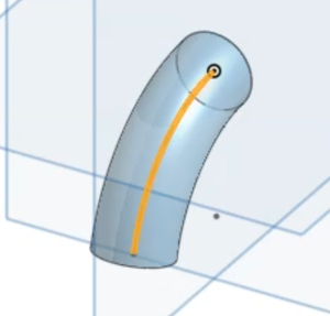 Using the Sweep tool to make a shape follow a path in Onshape — codemahal