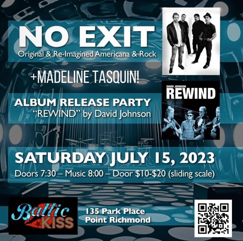 UPDATE: Tonight @mikerufomusic will be at the Kiss for a special album release followed by a show by @madelinetasquin!

#bayareamusic #bayareamusician #bayareamusicscene #bayareamusicians #richmondca #richmondcalifornia #pointrichmondca #pointrichmon