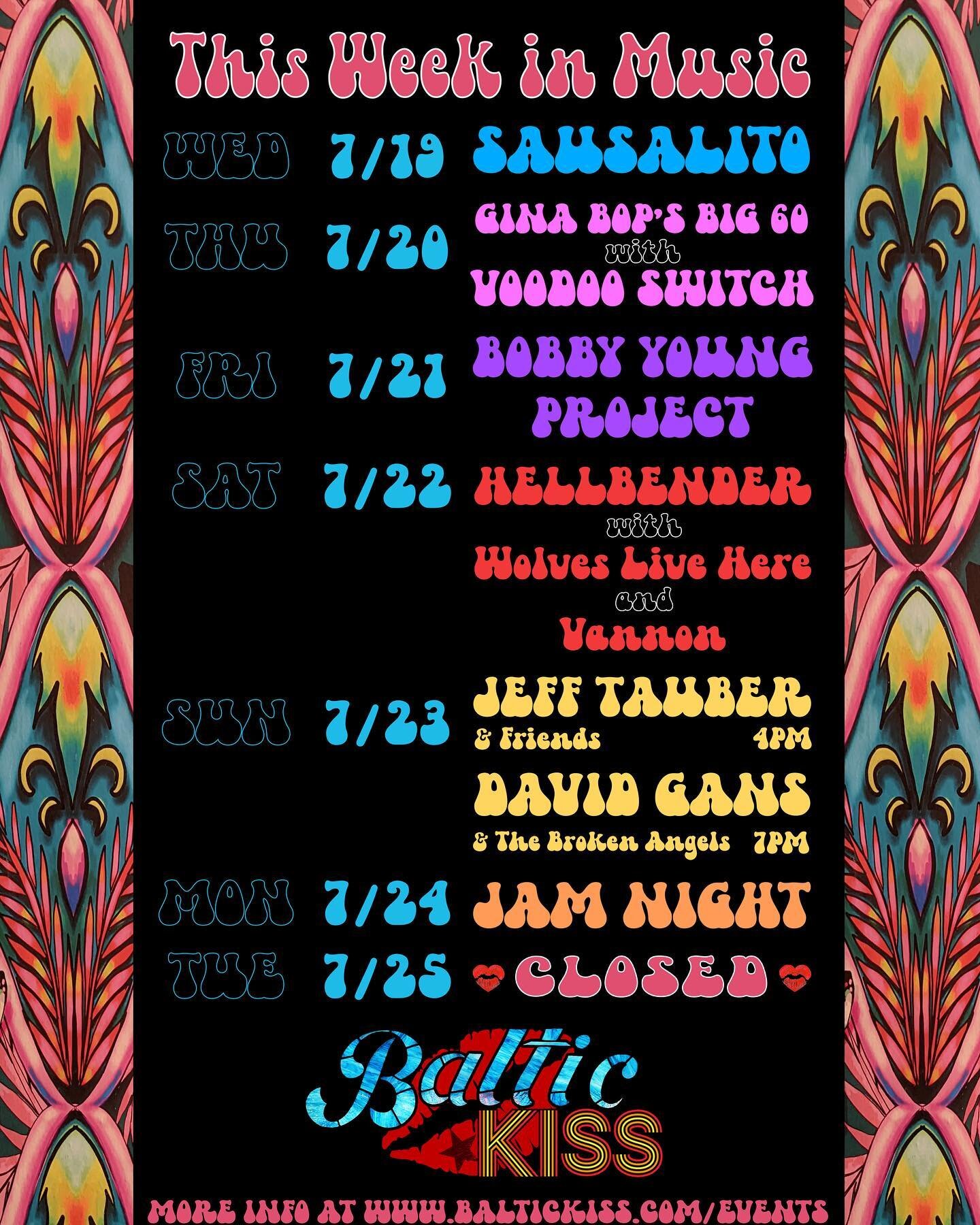 THIS WEEK!

#bayareamusic #bayareamusician #bayareamusicscene #bayareamusicians #richmondca #richmondcalifornia #pointrichmondca #pointrichmondcalifornia #pointrichmond #livemusic #livemusicvenue #livemusicvenues #rock #rockandroll #bars #cocktails #