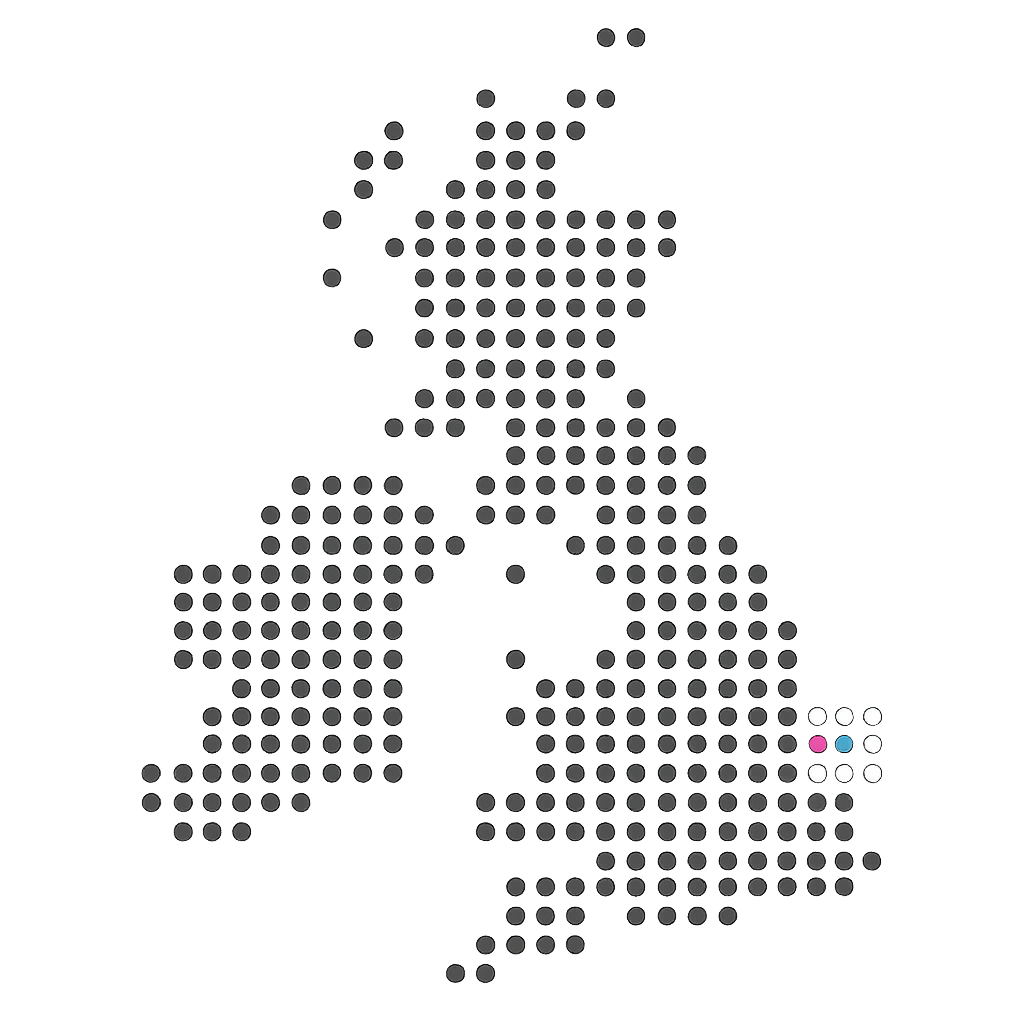 East of England Map