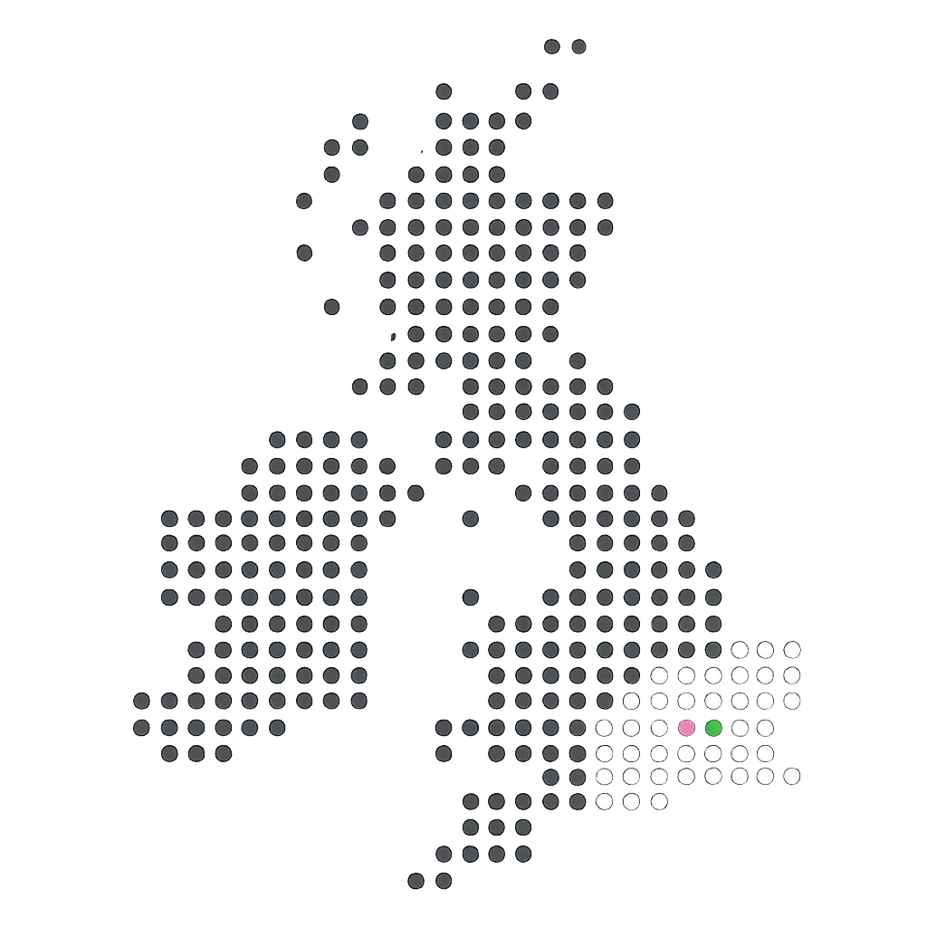 UK map - South East