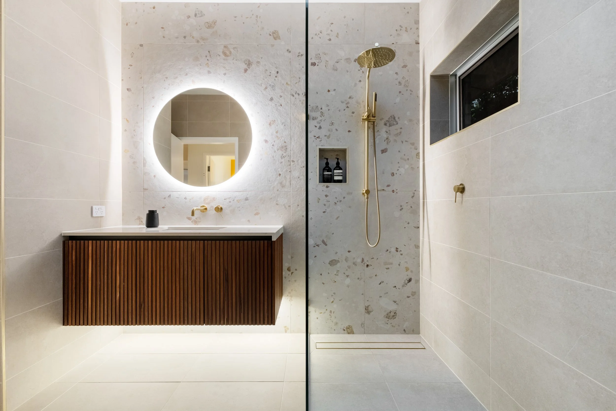 An internal image of a house at Sunset